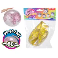 Minge gonflabilă cu sclipici, de 60 cm, în mai multe variante