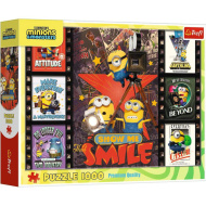 Minionii 3 - cadre din film - puzzle de 1000 de piese - Trefl