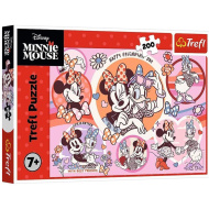 Minnie Mouse și Daisy Duck - cele mai bune prietene, puzzle de 200 de piese - Trefl