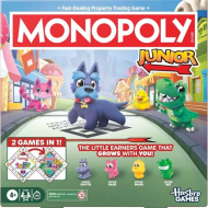 Monopoly Junior - joc de societate cu figurine de animale - Hasbro