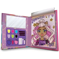 Monster High: Carte de activități cu machiaj și colorat, 44 de pagini - Lisciani imaginea 2