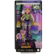Monster High: Insula Scare-adise – Păpușa Clawdeen Wolf cu accesorii - Mattel