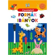 Móra: Pana magică - Carte interactivă de activități despre forme și direcții