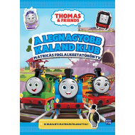 Móra: Thomas &amp; Friends - Cartea de activități cu autocolante a celui mai mare club de aventuri