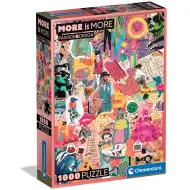 More is More: Modă și design HQC puzzle 1000 de piese - Clementoni