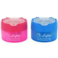 Ascutitoare din plastic pentru stangaci in 2 culori