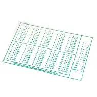 Tabla înmulțirii din plastic