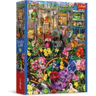 Muncă în grădină 2x500 piese puzzle - Trefl