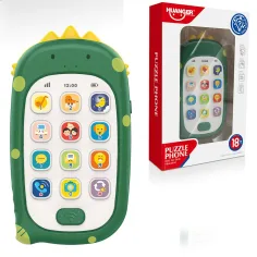 Music World: Primul meu telefon muzical cu model drăguț de animale în mai multe variante 1buc imaginea 4