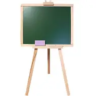 Tablă desen magnetic din lemn natur