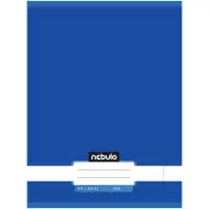 Nebulo: Caiet capsat simplu, culoare albastru ocean, 80-32, format A4