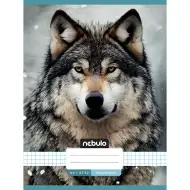Nebulo: Caiet cu model de lup pătrat capsat 87-32 A/4