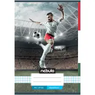 Nebulo: Caiet dictando cu model fotbal tipic maghiar, pătrățele, 27-32 A/5