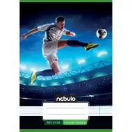Nebulo: Caiet dictando pentru clasa a 4-a cu model de fotbal A/5 21-32