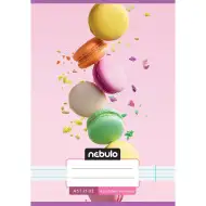 Nebulo: Caiet dictando pentru clasa a 4-a cu model de macarons 21-32