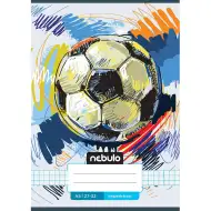 Nebulo: Caiet dictando pentru clasa a 4-a cu model de minge de fotbal A/5 27-32