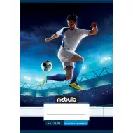 Nebulo: Caiet liniat capsat pentru clasa a 3-a, format A5, 12-32, modele cool - Fotbalist