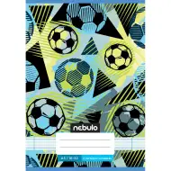 Nebulo: Caiet liniat pentru clasa a 2-a, format A5, 16-32 pagini, model cu mingi.