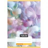 Nebulo: Caiet simplu A5, 20-32 pagini, cu model de pene lipite