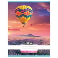 Nebulo: Caiet simplu cu câmp de lavandă A4 80-32