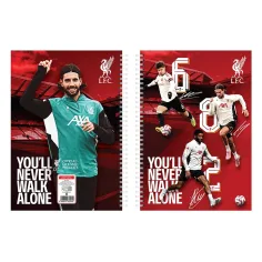 Nebulo: Caiet spiralat Liverpool, liniat, 60 de file, A4, 1 buc. imaginea 3