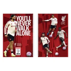 Nebulo: Caiet spiralat Liverpool, liniat, 60 de file, A4, 1 buc. imaginea 5