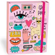 Nebulo: Cutie pentru caiete, format A5, girl power