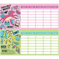 Nebulo: Girl Power orar mini, față-verso, o singură filă