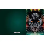 Nebulo: Mapă cu elastic A4 Pantera Neagră