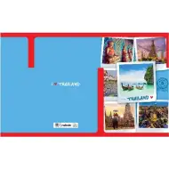 Nebulo: Mapă elastică A4 Thailanda