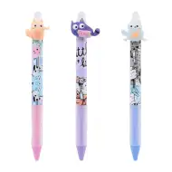 Nebulo: Pix cu gel cu buton șters, Pisici amuzante, diverse modele, 1 buc.