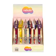 Nebulo: Pix gel cu buton, radierabil, diferite modele, 1 buc.