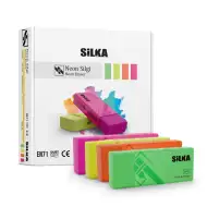 Nebulo: Radieră Silka - culori neon 1 buc.