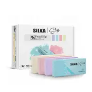 Nebulo: Radieră Silka - culori pastelate 1buc