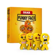 Nebulo: Radieră Silka - fețe amuzante 1buc