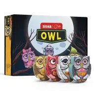 Nebulo: Radieră Silka - model bufniță 1buc