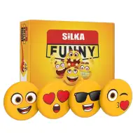 Nebulo: Radieră Silka - model cu zâmbet, 1 buc.
