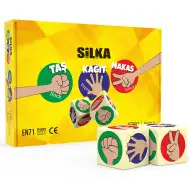 Nebulo: Radieră Silka - piatră hârtie foarfecă 1buc