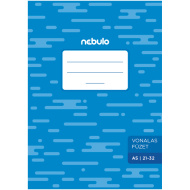Nebulo: caiet broșat, liniat 21-32 A/5
