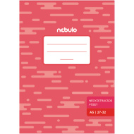 Nebulo: caiet capsat cu pătrățele 27-32 A5