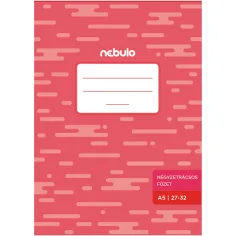 Nebulo: caiet capsat cu pătrățele 27-32 A5
