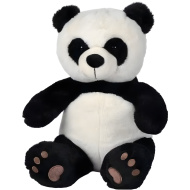 Nicotoy: Pandă de pluș șezând, 33 cm - Simba Toys