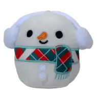 Om de zăpadă pufos breloc din pluș 12cm