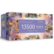 Orașe printre nori puzzle de 13500 piese UFT - Trefl