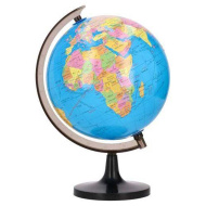 Orb Globe glob pământesc de 21,4 cm, ornament educațional și material didactic