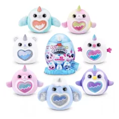 Ou surpriză Rainbocorns Eggzania cu pluș interactiv – prieteni de iarnă imaginea 4