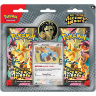 Pachet de cărți Pokémon TCG: Mega Evolution - Ascended Heroes, în două variante, 1 buc.