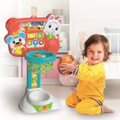 Panou de baschet interactiv cu minge moale - Clementoni baby imaginea 4