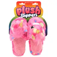 Papuci de pluș cu unicorn, mărimea 25-27