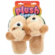 Papuci pluș în formă de cățeluș, mărimea 25-27